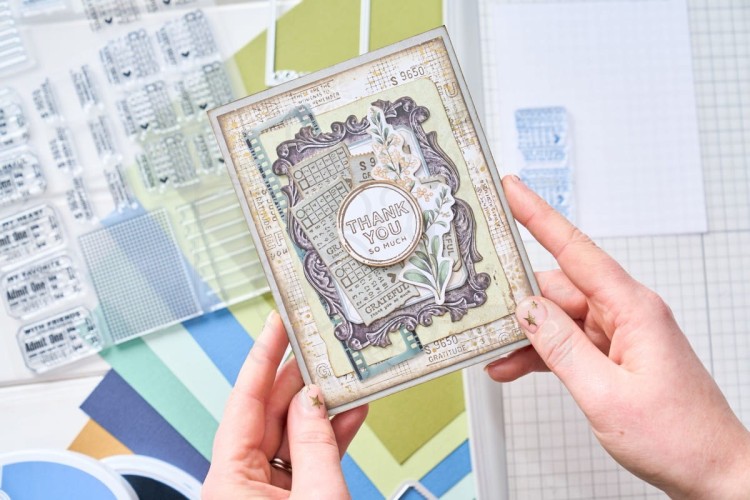 Zestaw wykrojników i stempli Forever Journal Essentials by 49 and Market 21 elementów 666705 Sizzix