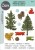 Zestaw wykrojników i stempli Pine Holidays by 49 and Market 21 elementów 666711 Sizzix