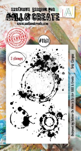 Stempel akrylowy Trio Cirque 3 elementy AALL-TP-1161 AALL &amp; CREATE