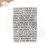 Stempel akrylowy Journal Phrases 03 38 elementów CS346 Elizabeth Craft Designs