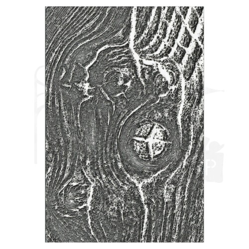 Folder do embossingu Woodgrain by Tim Holtz 666297 Sizzix