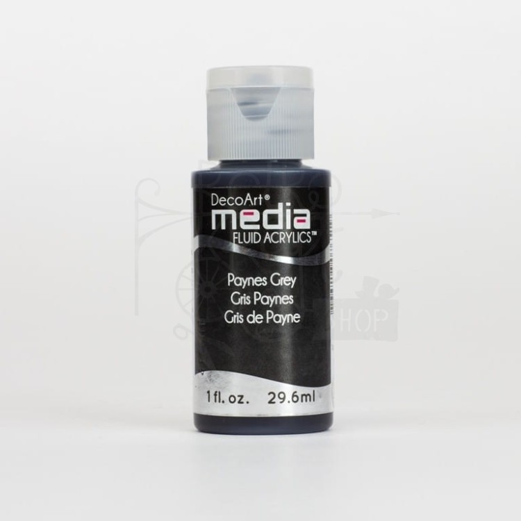 Fluid Acrylics płynny pigment polimerowo - akrylowy Paynes Grey DMFA20 DecoArt