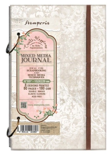 Album Mixed Media Journal 80 stron JCH03 Stamperia