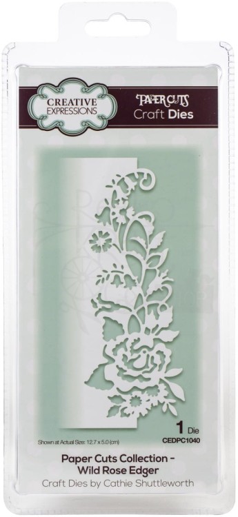 Wykrojnik Wild Rose Edger CEDPC1040 Creative Expressions