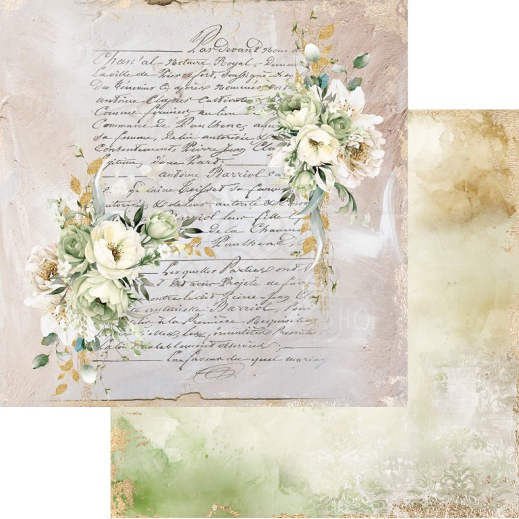 Zestaw papierów do scrapbookingu 20x20 Gentleness AA-G-08 Alchemy of Art