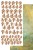 Zestaw papierów 15x30 dodatki do samodzielnego wycięcia Leaves Liście AA-LEAVES-01 Alchemy of Art