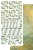 Zestaw papierów 15x30 dodatki do samodzielnego wycięcia Leaves Liście AA-LEAVES-01 Alchemy of Art