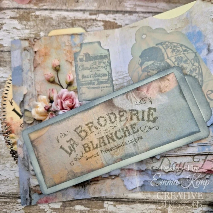 Stempel akrylowy Victorian by Taylor Made Journals 6 elementów CEC1074 Creative Expressions