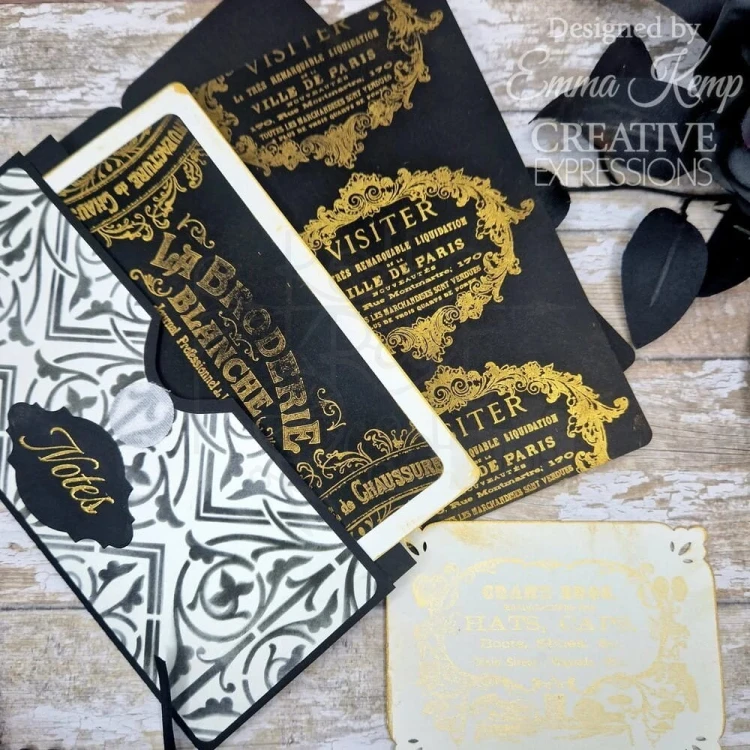 Stempel akrylowy Victorian by Taylor Made Journals 6 elementów CEC1074 Creative Expressions