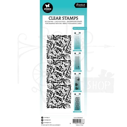 Stempel akrylowy Swirl Background Tło SL-ES-STAMP621 StudioLight
