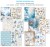 Zestaw papierów A4 Junk Journal &amp; Ephemera Book Winter Wonderland CBB001 Ciao Bella