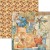Zestaw papierów do scrapbookingu 20x20 Esprit de Voyage 12 arkuszy CBH082 Ciao Bella