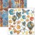 Zestaw papierów do scrapbookingu 30x30 Esprit de Voyage 12 arkuszy CBPM082 Ciao Bella