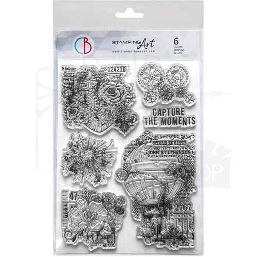 Stempel akrylowy 15x21cm Gears of Imagination PS8117 Ciao Bella
