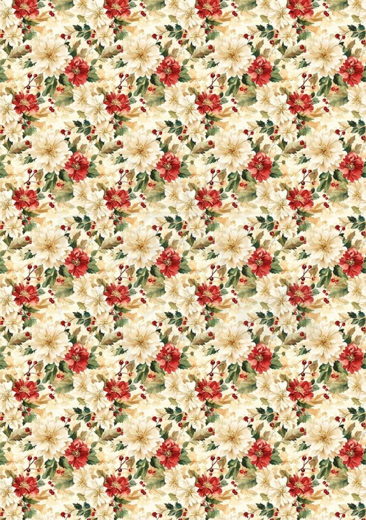 Zestaw papier ryżowych A5 Christmas Vibes 8 sztuk CBRS004 Ciao Bella