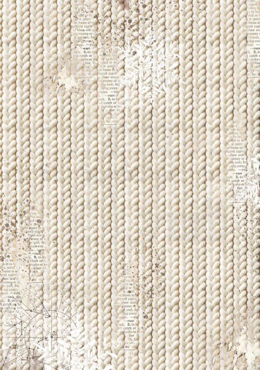 Zestaw papier ryżowych A5 Winter Wonderland 8 sztuk CBRS002 Ciao Bella