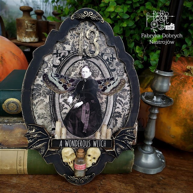 Ozdoby foliowe Idea-Ology Transparent Moths TH94403 Tim Holtz