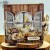 Zestaw papierów do scrapbookingu 20x20 Golden Harmony SBBS114 Stamperia