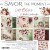Zestaw papierów do scrapbookingu 20x20 Savor The Moment CC-C70-STM-07 Craft O'Clock