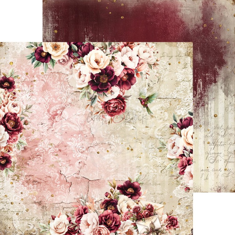 Zestaw papierów do scrapbookingu 20x20 Savor The Moment CC-C70-STM-07 Craft O'Clock