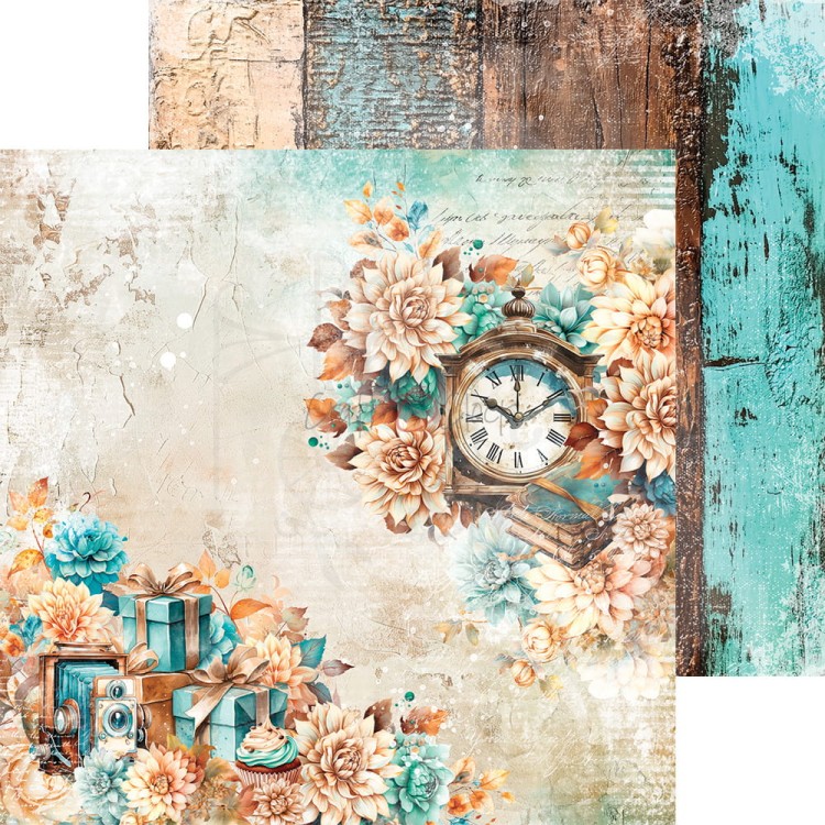 Zestaw papierów do scrapbookingu 20x20 Vintage Heaven CC-F36-VH-07 Craft O'Clock
