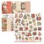 Zestaw papierów do scrapbookingu 30x30 Happy Christmas 08 ScrapBoys