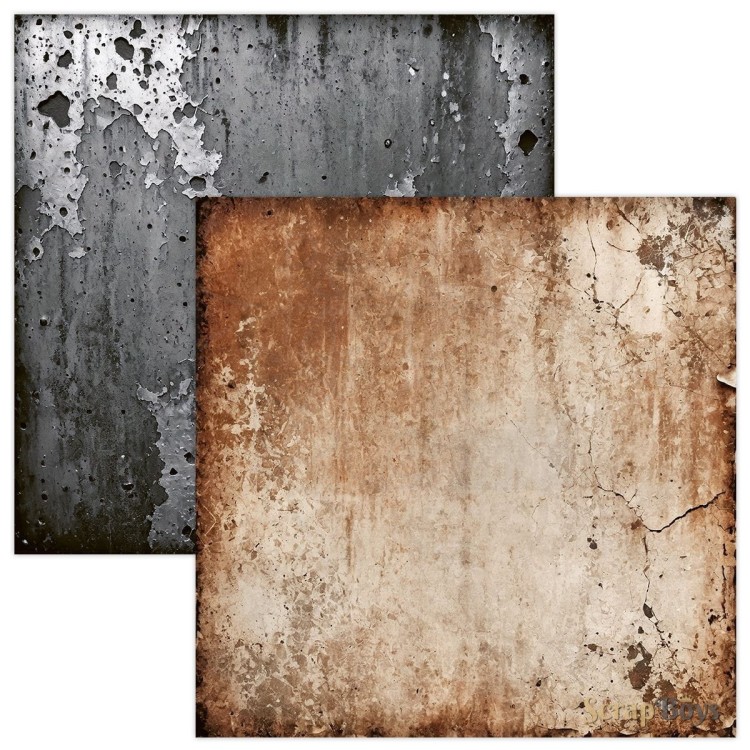 Zestaw papierów do scrapbookingu 30x30 Rusty Pack 08 ScrapBoys