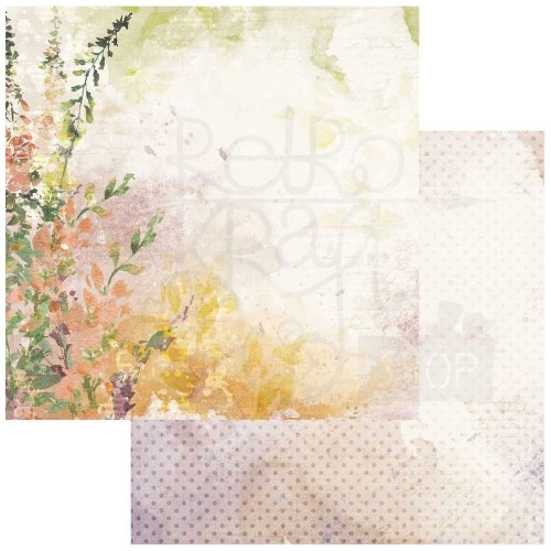 Papier do scrapbookingu 30x30 ARToptions Plum Grove Flourish APG-38664 49 and Market