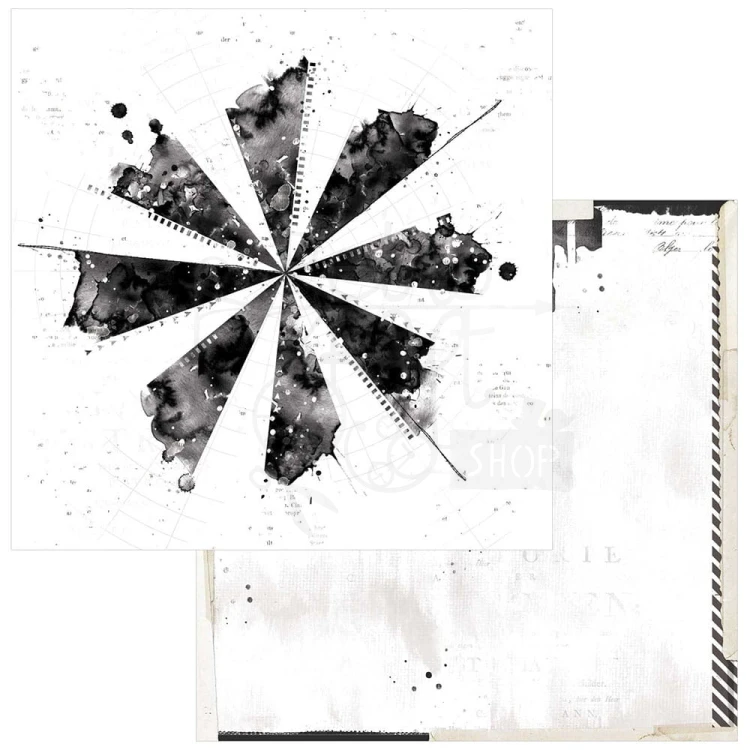 Papier do scrapbookingu 30x30 Spectrum Gardenia Painted Foundations - Array SG-23527 49 and Market