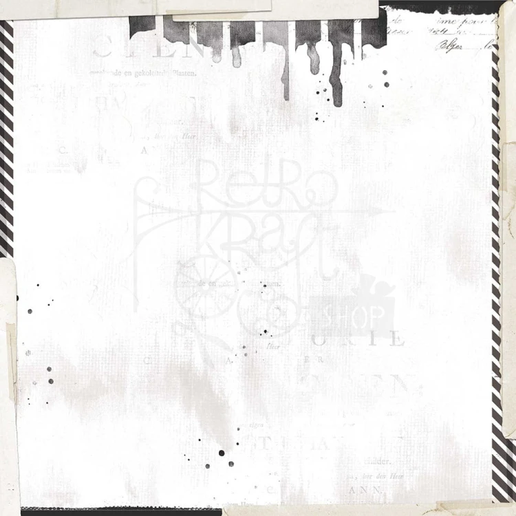 Papier do scrapbookingu 30x30 Spectrum Gardenia Painted Foundations - Array SG-23527 49 and Market