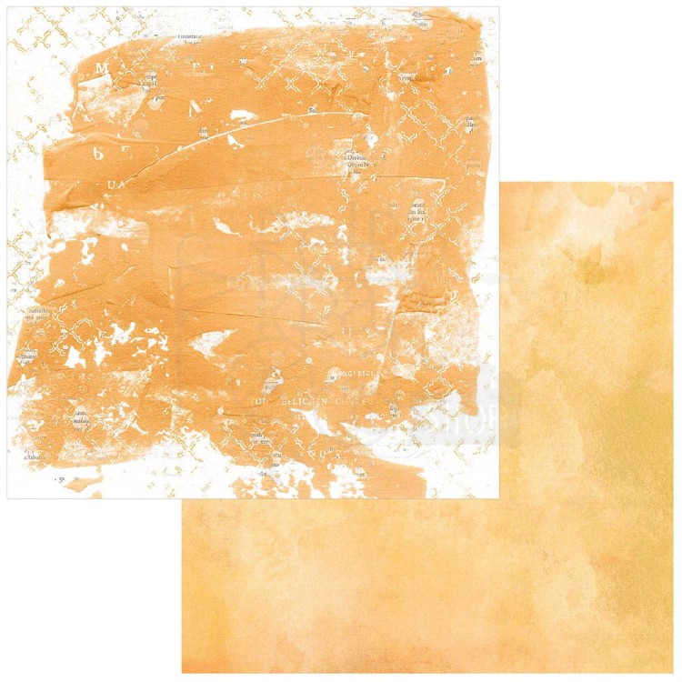 Papier do scrapbookingu 30x30 Spectrum Gardenia Solid - Orange SG-23930 49 and Market