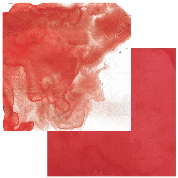 Papier do scrapbookingu 30x30 ARToptions Rouge Colored Foundations 3 AOR-39302 49 and Market