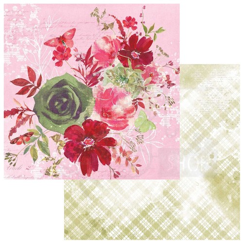 Papier do scrapbookingu 30x30 ARToptions Rouge Devoted AOR-39203 49 and Market