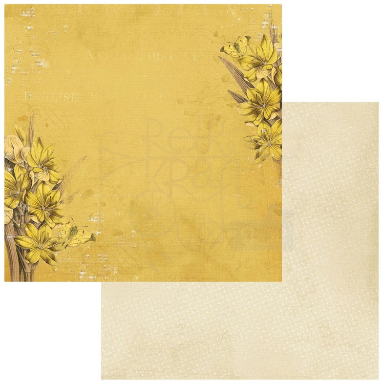 Papier do scrapbookingu 30x30 Color Swatch Ochre #2 OCS-26825 49 and Market