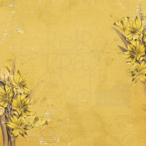 Papier do scrapbookingu 30x30 Color Swatch Ochre #2 OCS-26825 49 and Market