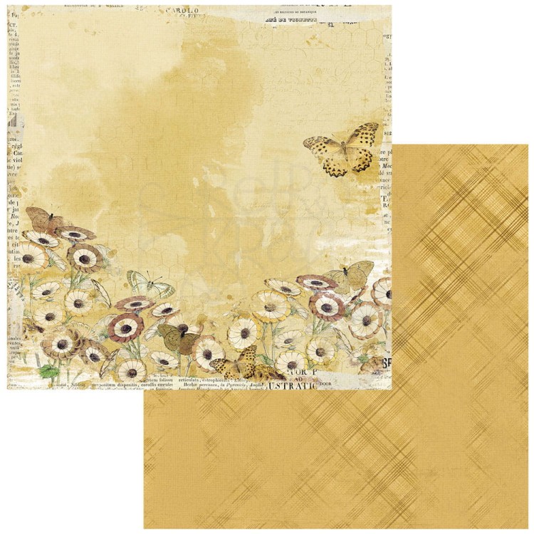Papier do scrapbookingu 30x30 Color Swatch Ochre #4 OCS-26849 49 and Market