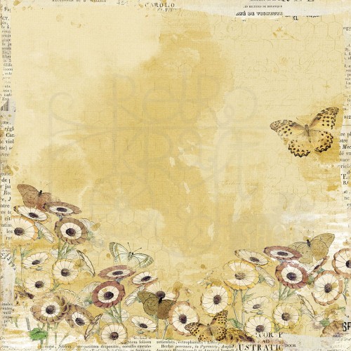 Papier do scrapbookingu 30x30 Color Swatch Ochre #4 OCS-26849 49 and Market