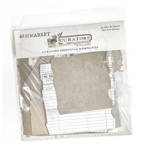 Ozdoby papierowe Curators Essential Remnants 24 sztuki C-36684 49 and Market