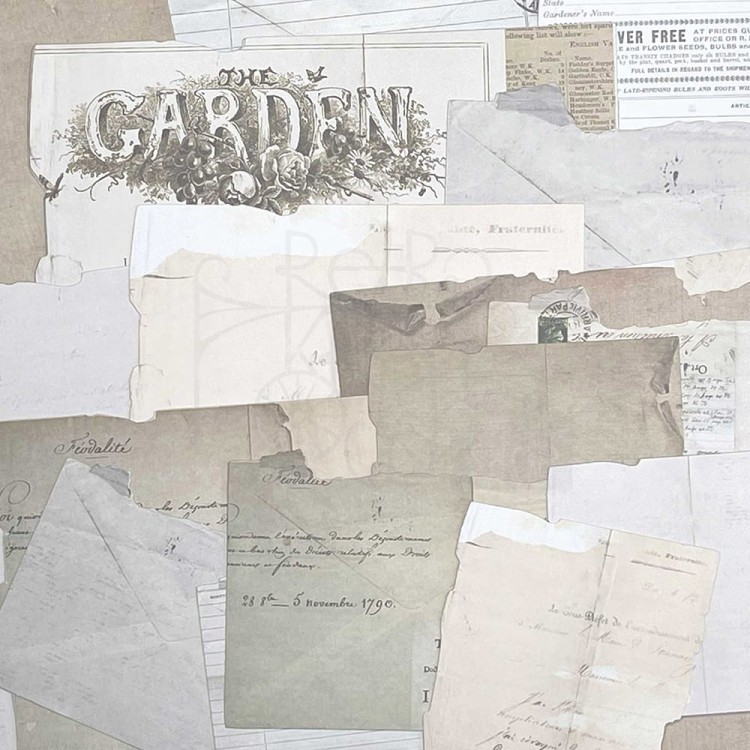 Ozdoby papierowe Curators Essential Remnants 24 sztuki C-36684 49 and Market