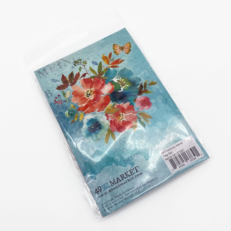 Ozdoby papierowe tagi ARToptions Alena - Tag Set 18 sztuk AA-37391 49 and Market
