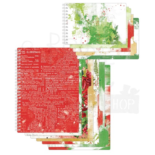 Zestaw notesy spiralne Christmas Spectacular Collection - Spiral Notebook Set 2 sztuki CS23-24500 49 and Market
