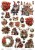 Papier do scrapbookingu A4 dodatki do wycinania Boże Narodzenie 06 A-P-009 Artistiko