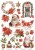 Papier do scrapbookingu A4 dodatki do wycinania Boże Narodzenie 04 A-P-007 Artistiko