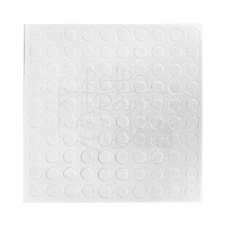 Kostka dystansowa z klejem 3D okrągła 6mm 100szt