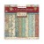 Zestaw papierów do scrapbookingu 20x20 Christmas Greetings Backgrounds Tła SBBS87 Stamperia