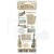 Rub-on transfer 10x21.6cm Music Instrumenty DFLRB124 Stamperia