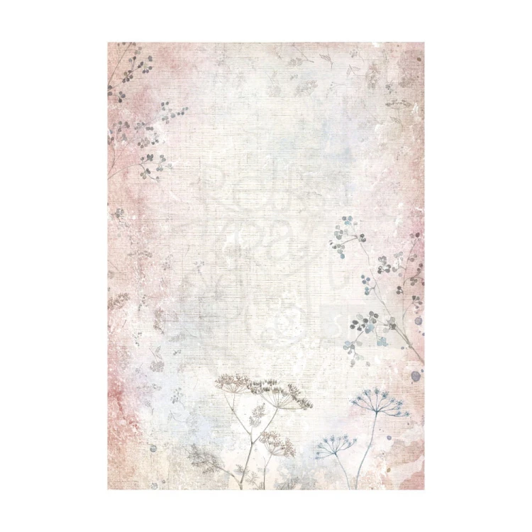 Papier ryżowy A6 Dewdrops Tła DFSAK6034 Stamperia