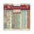 Zestaw papierów do scrapbookingu 30x30 Christmas Greetings Backgrounds Tła SBBL138 Stamperia