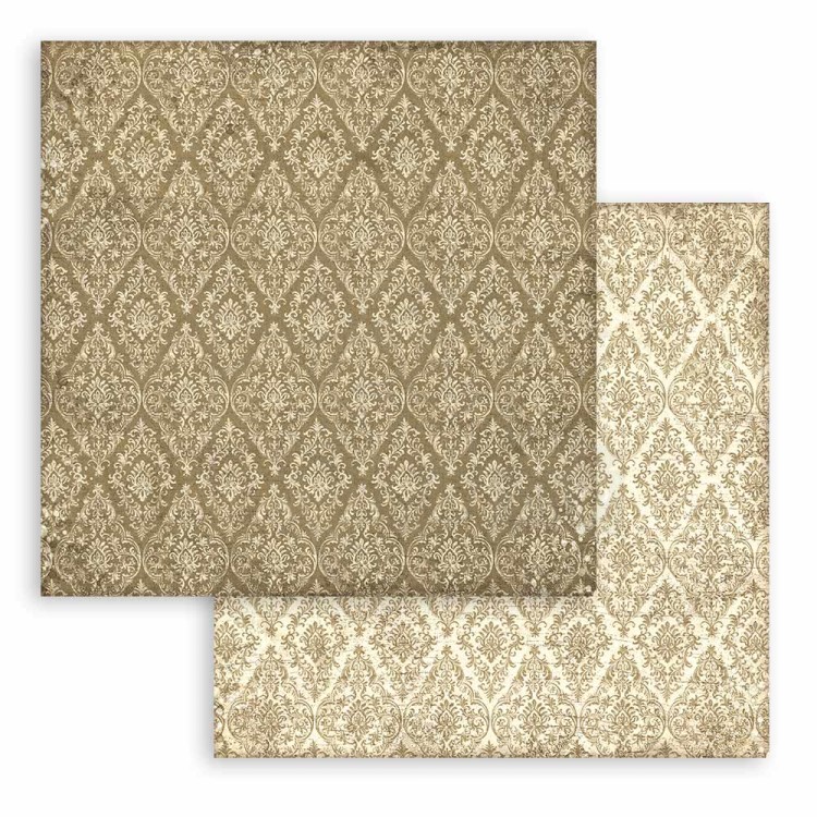 Zestaw papierów do scrapbookingu 30x30 Christmas Greetings Backgrounds Tła SBBL138 Stamperia