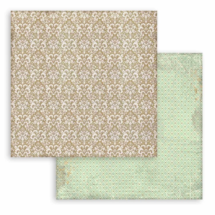 Zestaw papierów do scrapbookingu 30x30 Christmas Greetings Backgrounds Tła SBBL138 Stamperia